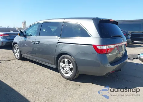 2012 Honda Odyssey Touring/Touring Elite from USA, damaged, VIN 5FNRL5H98CB049659
